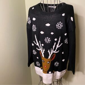Reindeer Ugly Christmas Sweater